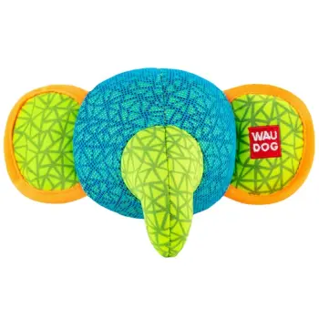 Collar WauDog Fun Słoń 20x14cm niebieski