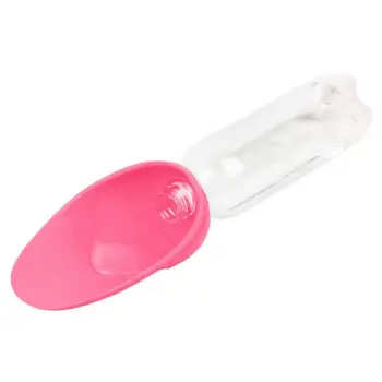 Collar WauDog Silicone Dysza do picia - końcówka 165x90mm różowa