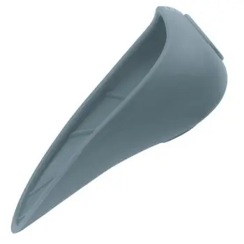 Collar WauDog Silicone Dysza do picia - końcówka 165x90mm szara