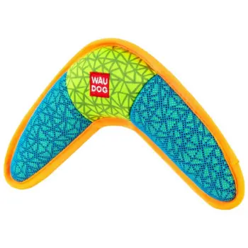 Collar WauDog Fun Bumerang 24x14cm niebieski