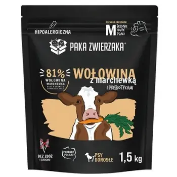 Paka Zwierzaka Seventh Heaven Wołowina z marchewką M 1,5kg