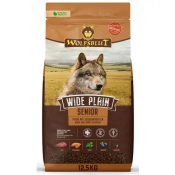 Wolfsblut Dog Wide Plain Senior - konina i bataty 12,5kg