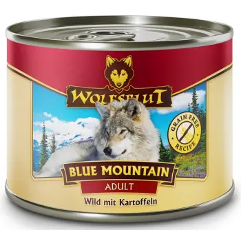 Wolfsblut Dog Blue Mountain - dziczyzna i ziemniaki puszka 200g