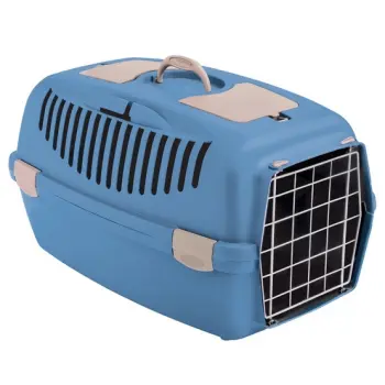 Stefanplast Transporter Gulliver 2 metalowe drzwi niebieski [99802]