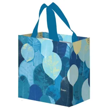 Torba Mini Kolorowe Listki 10L niebieskie