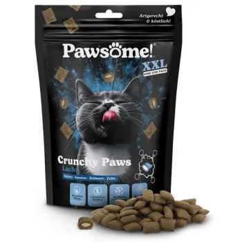 Pawsome Crunchy Paws Łosoś 150g