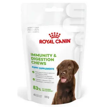 Royal Canin Immunity & Digestion Chews Puppy Supplements 100g