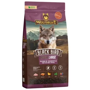 Wolfsblut Dog Black Bird Adult Large - indyk i bataty 12,5kg