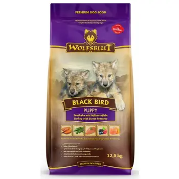 Wolfsblut Dog Black Bird Puppy - indyk i bataty 12,5kg
