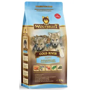 Wolfsblut Dog Cold River Puppy - pstrąg i bataty 2kg