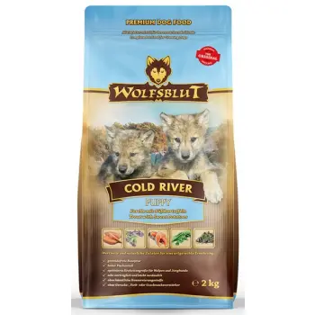 Wolfsblut Dog Cold River Puppy - pstrąg i bataty 2kg