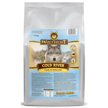 Wolfsblut Dog Cold River Small - pstrąg i bataty 7,5kg
