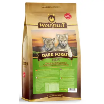 Wolfsblut Dog Puppy Dark Forest - dziczyzna i bataty 12,5kg