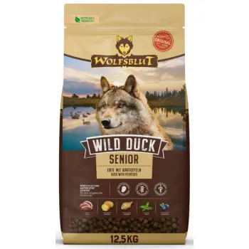 Wolfsblut Dog Wild Duck Senior - kaczka i bataty 12,5kg