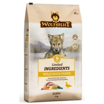 Wolfsblut Dog Limited Ingredients Wild Duck Puppy - kaczka i bataty 9kg