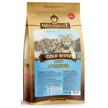 Wolfsblut Dog Cold River Puppy - pstrąg i bataty 12,5kg