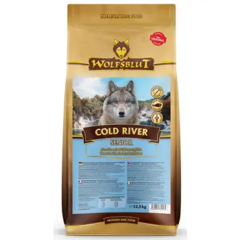 Wolfsblut Dog Cold River Senior - pstrąg i bataty 12,5kg