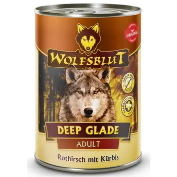 Wolfsblut Dog Deep Glade - jeleń i bawół puszka 395g