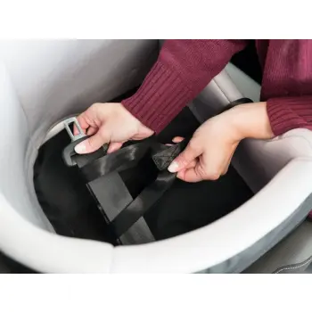 Trixie Siedzisko samochodowe dla psa 41x39x42cm czarno-szare [TX-13176]