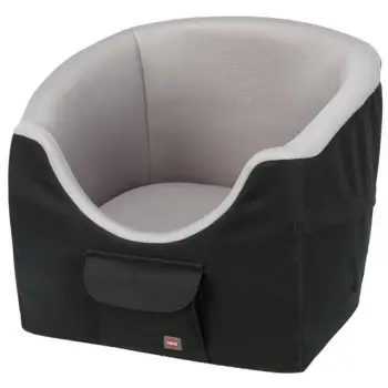 Trixie Siedzisko samochodowe dla psa 41x39x42cm czarno-szare [TX-13176]