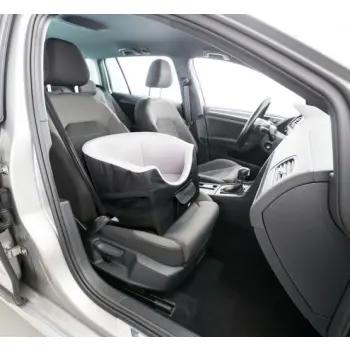 Trixie Siedzisko samochodowe dla psa 41x39x42cm czarno-szare [TX-13176]