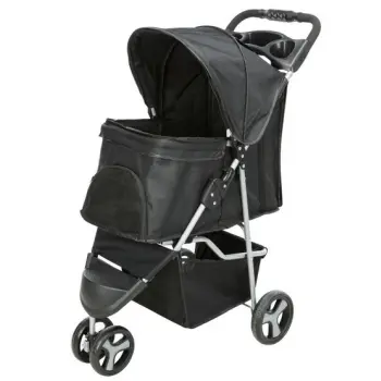 Trixie Wózek dla zwierząt 47x100x80cm czarny [TX-28958]