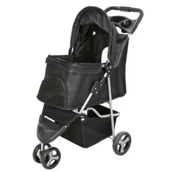 Trixie Wózek dla zwierząt 47x100x80cm czarny [TX-28958]