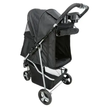 Trixie Wózek dla zwierząt 47x100x80cm czarny [TX-28958]