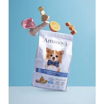 Amanova Dog Adult Mini Sensitive Delicious Lamb - jagnięcina 800g
