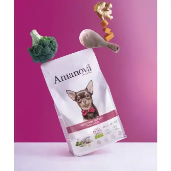Amanova Dog Adult Mini Obesity Turkey Delight - indyk 2kg
