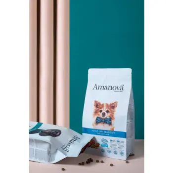 Amanova Dog Adult Mini Exigent Iberian Pork - wieprzowina 800g