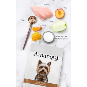 Amanova Dog Adult Mini Exquisite Chicken - kurczak 7kg
