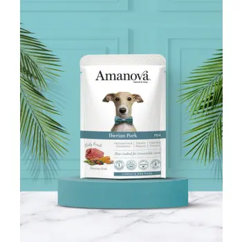 Amanova Dog Adult Iberian Pork - wieprzowina saszetka 100g [P04]