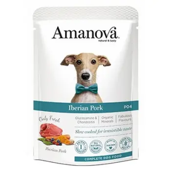 Amanova Dog Adult Iberian Pork - wieprzowina saszetka 300g [P04]