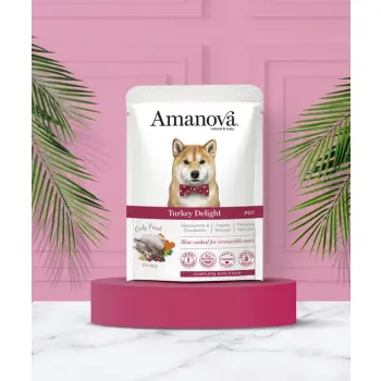 Amanova Dog Adult Turkey Delight - indyk saszetka 100g [P07]