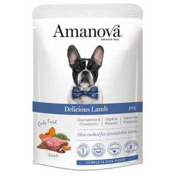 Amanova Dog Adult Delicious Lamb - jagnięcina saszetka 300g [P15]
