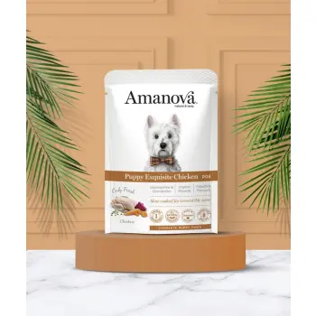 Amanova Dog Puppy Exquisite Chicken - kurczak saszetka 300g [P08]