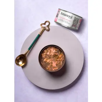 Amanova Cat Tuna & Seaweed - tuńczyk i wodorosty w galaretce puszka 70g [13]