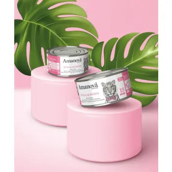 Amanova Cat Tuna & Seaweed - tuńczyk i wodorosty w galaretce puszka 70g [13]