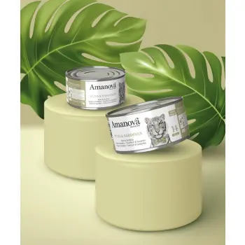 Amanova Cat Tuna & Sardines - tuńczyk i sardynki w galaretce puszka 70g [14]