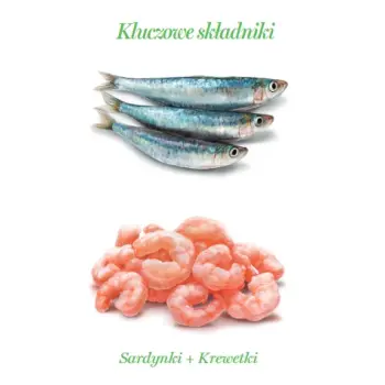 Amanova Cat Sardine & Shrimps - sardynki i krewetki w galaretce puszka 70g [15]
