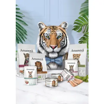 Amanova Cat Sterilised Lamb & Sardines - jagnięcina i sardynki saszetka 85g [P13]