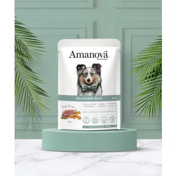 Amanova Dog Adult Irresistible Beef - wołowina saszetka 100g [P02]