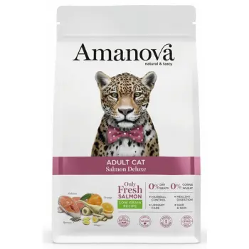 Amanova Cat Adult Salmon Deluxe - łosoś 6kg