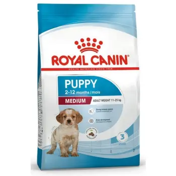 Royal Canin Medium Puppy karma sucha dla szczeniąt, od 2 do 12 miesiąca, ras średnich 3kg