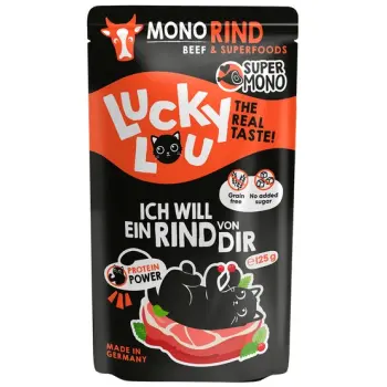 Lucky Lou SuperMono Wołowina saszetka 125g