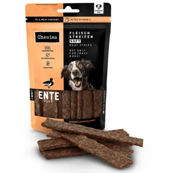 Chewies Meat Strips Soft Mini Kaczka 70g