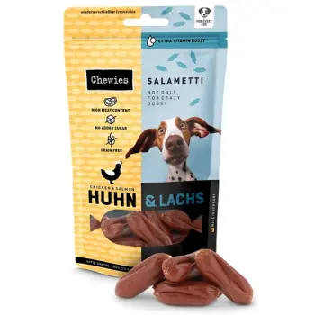 Chewies Beef Salametti kurczak i łosoś 200g