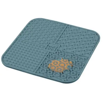 Collar WauDog Silicone Mata do lizania 19x19x1cm szara