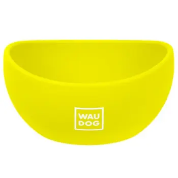 Collar WauDog Silicone Miska 250ml żółta